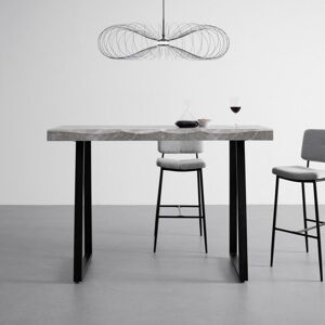 Barový Stôl Henri Sivý 160x56 Cm