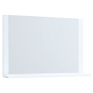 Biele Zrkadlo Do Kúpeľne Š: 80 Cm